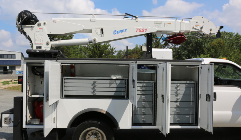 2015 Ford F550 Mechanics Truck, Stellar TMAX Service Body, 7621 Crane, Drawers, Diesel, 4×4, 205k Miles full