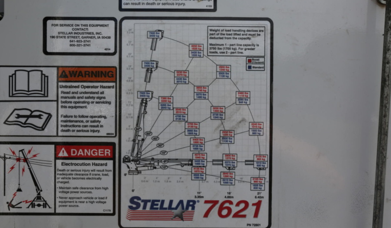2015 Ford F550 Mechanics Truck, Stellar TMAX Service Body, 7621 Crane, Drawers, Diesel, 4×4, 205k Miles full