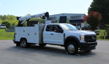 2024 Ford F550 Extended Cab Mechanics Truck, 7.3 V8, 100 Miles, 4×4, STI Service Body, Tiger 6541 Crane full