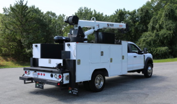 2024 Ford F550 Extended Cab Mechanics Truck, 7.3 V8, 100 Miles, 4×4, STI Service Body, Tiger 6541 Crane full