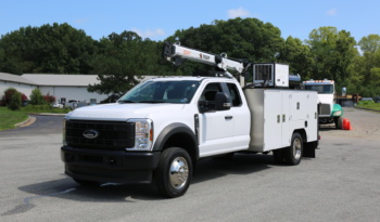 2024 Ford F550 Extended Cab Mechanics Truck, 7.3 V8, 100 Miles, 4×4, STI Service Body, Tiger 6541 Crane full