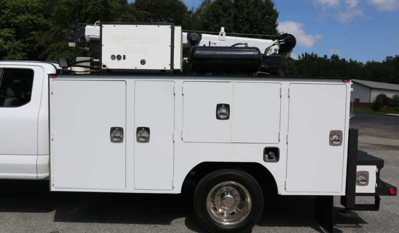 2024 Ford F550 Extended Cab Mechanics Truck, 7.3 V8, 100 Miles, 4×4, STI Service Body, Tiger 6541 Crane full