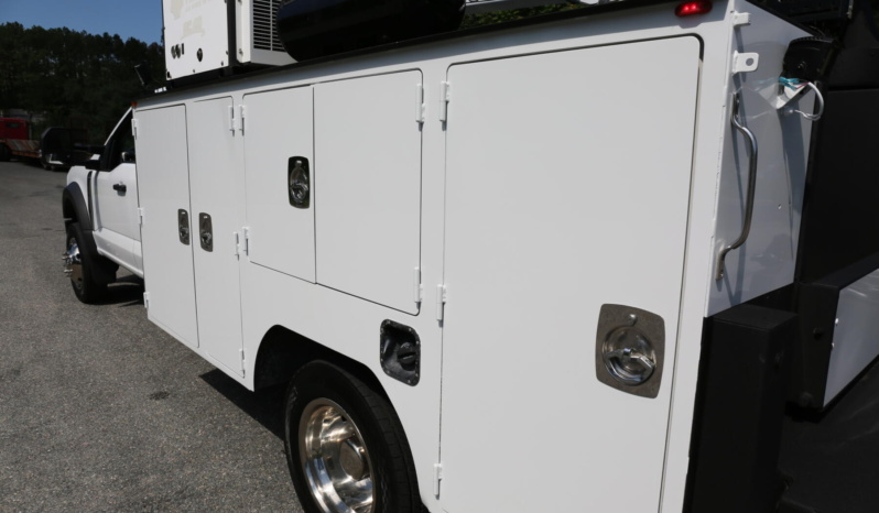 2024 Ford F550 Extended Cab Mechanics Truck, 7.3 V8, 100 Miles, 4×4, STI Service Body, Tiger 6541 Crane full