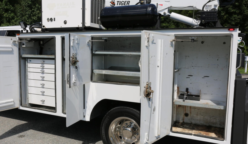 2024 Ford F550 Extended Cab Mechanics Truck, 7.3 V8, 100 Miles, 4×4, STI Service Body, Tiger 6541 Crane full