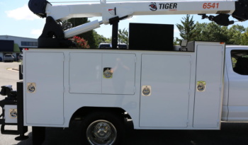 2024 Ford F550 Extended Cab Mechanics Truck, 7.3 V8, 100 Miles, 4×4, STI Service Body, Tiger 6541 Crane full