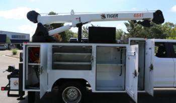 2024 Ford F550 Extended Cab Mechanics Truck, 7.3 V8, 100 Miles, 4×4, STI Service Body, Tiger 6541 Crane full