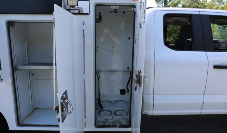 2024 Ford F550 Extended Cab Mechanics Truck, 7.3 V8, 100 Miles, 4×4, STI Service Body, Tiger 6541 Crane full