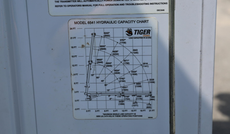 2024 Ford F550 Extended Cab Mechanics Truck, 7.3 V8, 100 Miles, 4×4, STI Service Body, Tiger 6541 Crane full