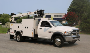 2018 Ram 5500 Mechanics Truck, Cummins Diesel, 87k Miles, 4×4, IMT 7500-22 Crane, Compressor, Drawers full