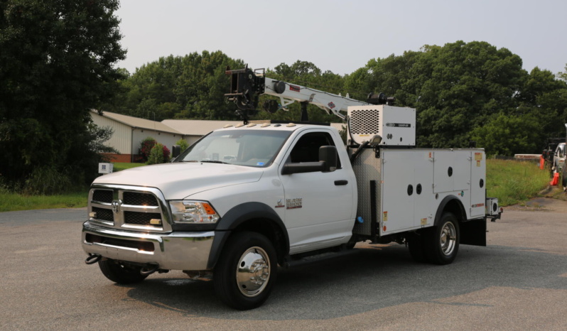 2018 Ram 5500 Mechanics Truck, Cummins Diesel, 87k Miles, 4×4, IMT 7500-22 Crane, Compressor, Drawers full
