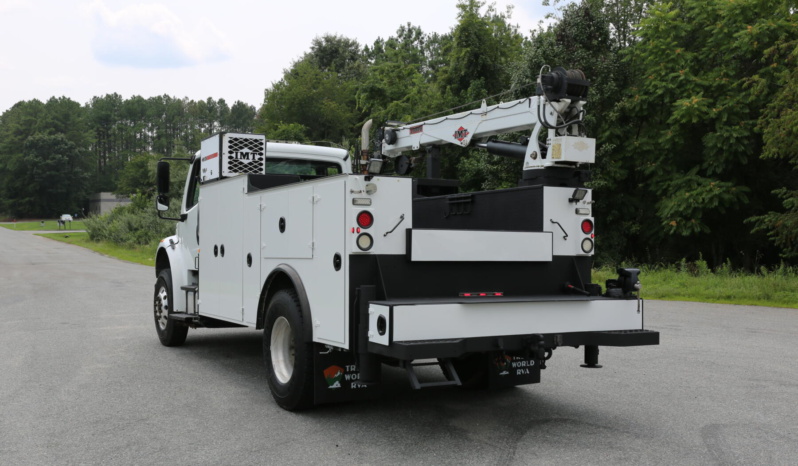 2013 Freightliner M2 Mechanics Truck, Cummins 8.3, 6 Speed, IMT 10k Crane, 14′ Bed, 33k GVWR, 216k Miles, 10k Hours full