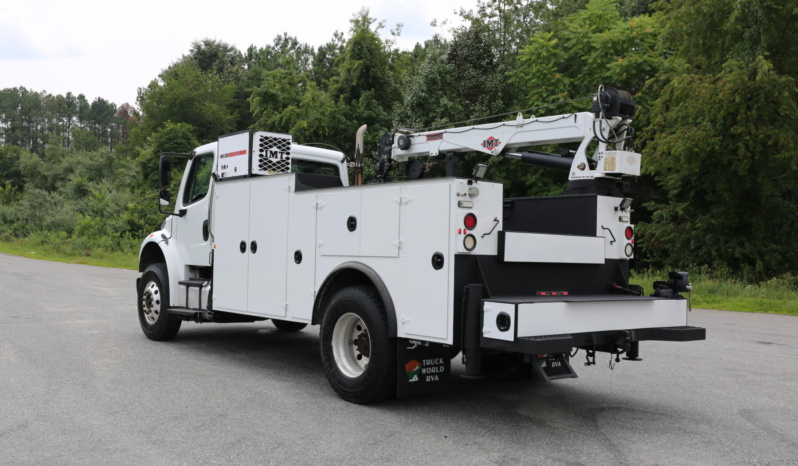 2013 Freightliner M2 Mechanics Truck, Cummins 8.3, 6 Speed, IMT 10k Crane, 14′ Bed, 33k GVWR, 216k Miles, 10k Hours full
