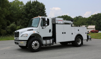 2013 Freightliner M2 Mechanics Truck, Cummins 8.3, 6 Speed, IMT 10k Crane, 14′ Bed, 33k GVWR, 216k Miles, 10k Hours full