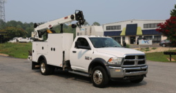 2017 Ram 5500 Mechanics Truck, IMT 7500-30 Series Crane, Cummins Diesel, Miller EnPak, Waste Oil, 193k Miles