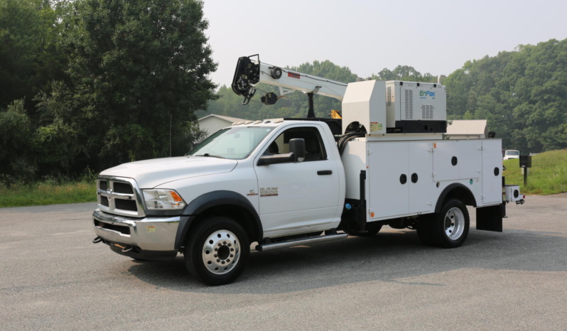 2017 Ram 5500 Mechanics Truck, IMT 7500-30 Series Crane, Cummins Diesel, Miller EnPak, Waste Oil, 193k Miles full