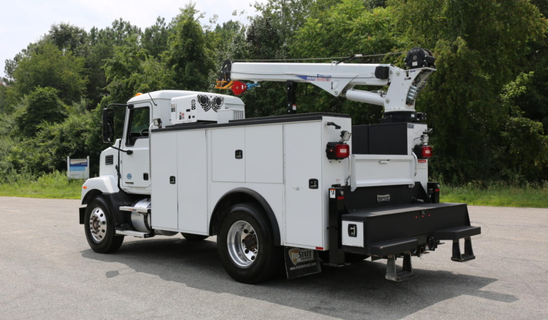 2024 Mack MD6 Mechanics Truck, Under CDL, Cummins Diesel, 57k Miles, Stellar 12630 Crane full