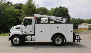 2024 Mack MD6 Mechanics Truck, Under CDL, Cummins Diesel, 57k Miles, Stellar 12630 Crane full