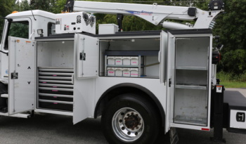 2024 Mack MD6 Mechanics Truck, Under CDL, Cummins Diesel, 57k Miles, Stellar 12630 Crane full
