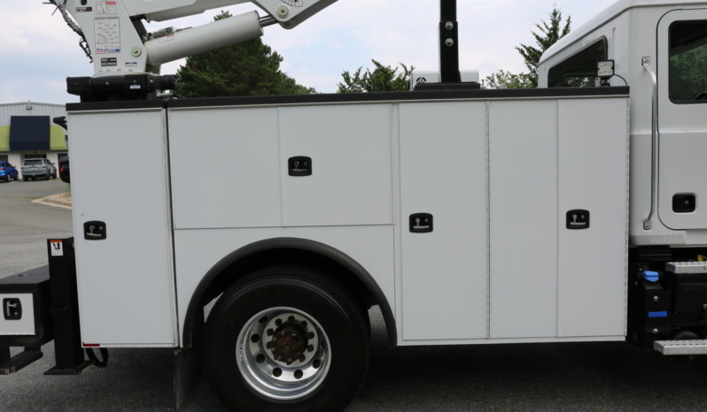 2024 Mack MD6 Mechanics Truck, Under CDL, Cummins Diesel, 57k Miles, Stellar 12630 Crane full