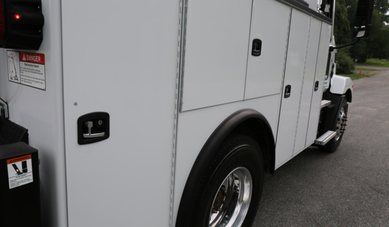 2024 Mack MD6 Mechanics Truck, Under CDL, Cummins Diesel, 57k Miles, Stellar 12630 Crane full