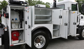 2024 Mack MD6 Mechanics Truck, Under CDL, Cummins Diesel, 57k Miles, Stellar 12630 Crane full