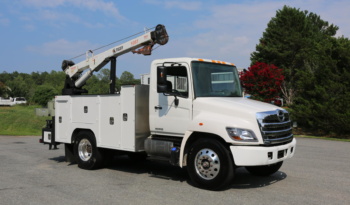 2016 Hino 338 Mechanics Truck, 11′ STI Service Body, Tiger 11k Crane, Compressor, Drawers, 232k Miles, Under CDL full
