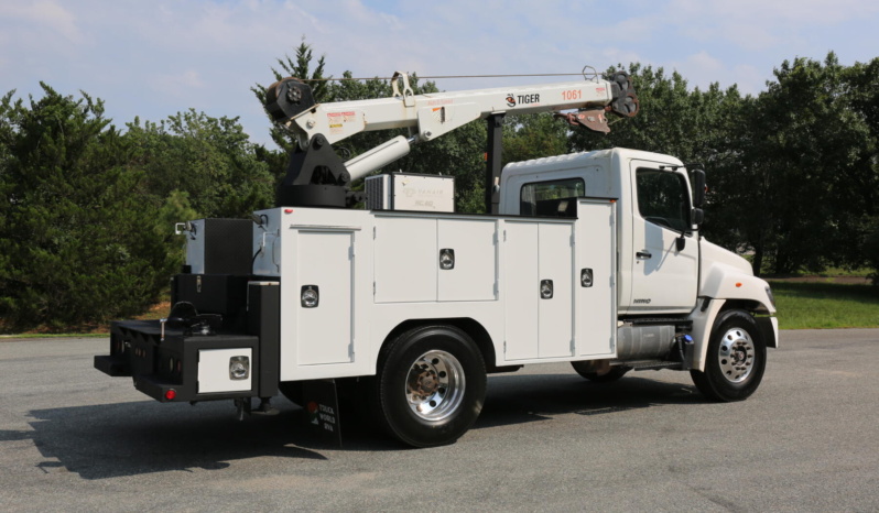 2016 Hino 338 Mechanics Truck, 11′ STI Service Body, Tiger 11k Crane, Compressor, Drawers, 232k Miles, Under CDL full