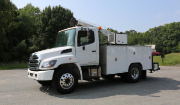 2016 Hino 338 Mechanics Truck, 11′ STI Service Body, Tiger 11k Crane, Compressor, Drawers, 232k Miles, Under CDL full