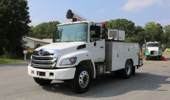 2016 Hino 338 Mechanics Truck, 11′ STI Service Body, Tiger 11k Crane, Compressor, Drawers, 232k Miles, Under CDL full