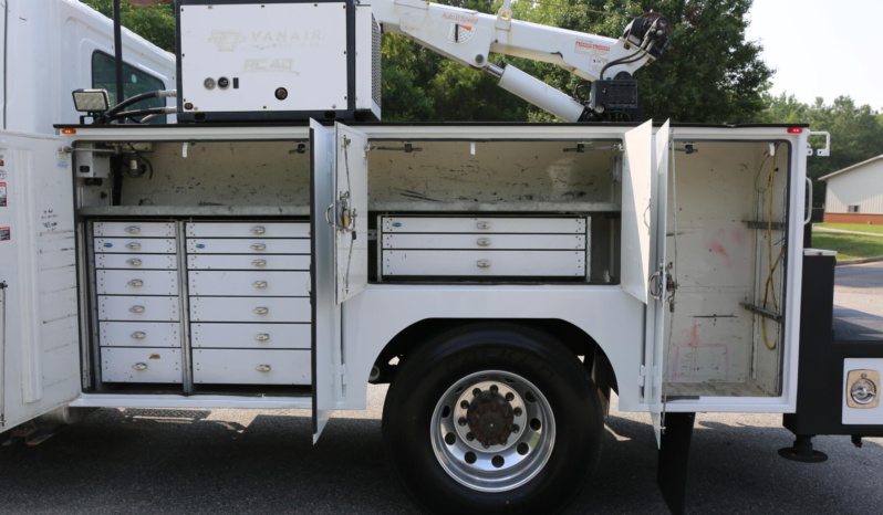2016 Hino 338 Mechanics Truck, 11′ STI Service Body, Tiger 11k Crane, Compressor, Drawers, 232k Miles, Under CDL full
