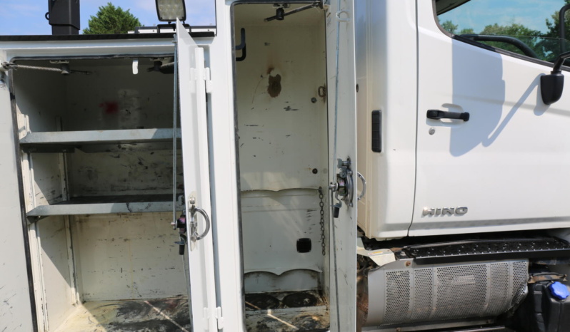 2016 Hino 338 Mechanics Truck, 11′ STI Service Body, Tiger 11k Crane, Compressor, Drawers, 232k Miles, Under CDL full