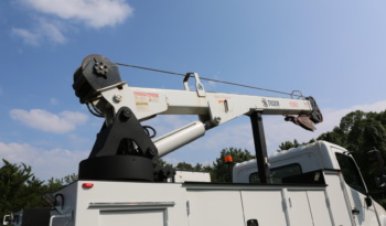 2016 Hino 338 Mechanics Truck, 11′ STI Service Body, Tiger 11k Crane, Compressor, Drawers, 232k Miles, Under CDL full