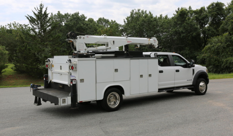 2019 Ford F-550 Mechanics Truck, Crew Cab, 4WD, Diesel, Stellar Service Body, 5521 Crane, 105k Miles full