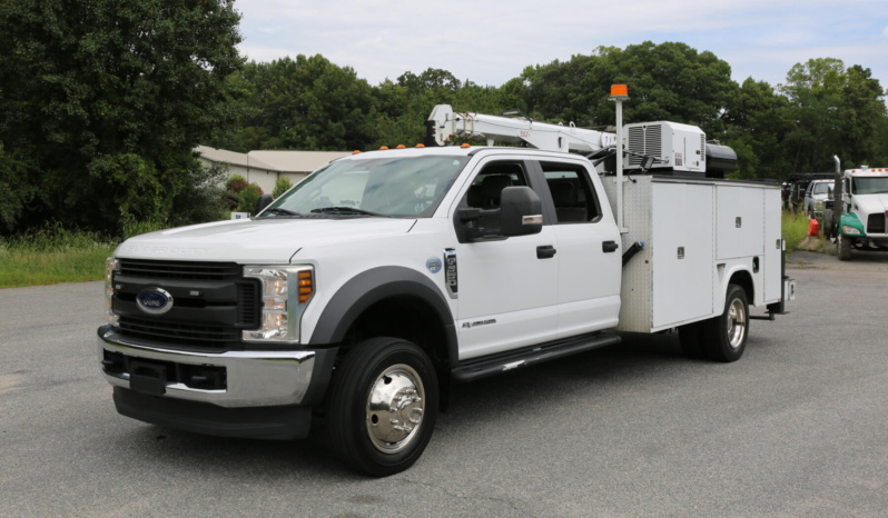 2019 Ford F-550 Mechanics Truck, Crew Cab, 4WD, Diesel, Stellar Service Body, 5521 Crane, 105k Miles full