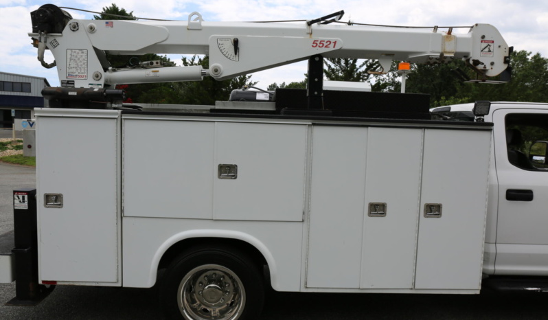 2019 Ford F-550 Mechanics Truck, Crew Cab, 4WD, Diesel, Stellar Service Body, 5521 Crane, 105k Miles full
