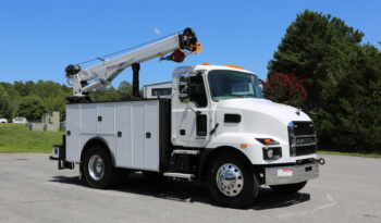 2024 Mack MD6 Mechanics Truck, Cummins Diesel, 80k Miles, 3500 Hours, Under CDL, Stellar 12630 Crane full