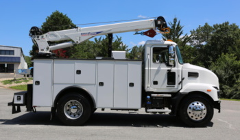 2024 Mack MD6 Mechanics Truck, Cummins Diesel, 80k Miles, 3500 Hours, Under CDL, Stellar 12630 Crane full