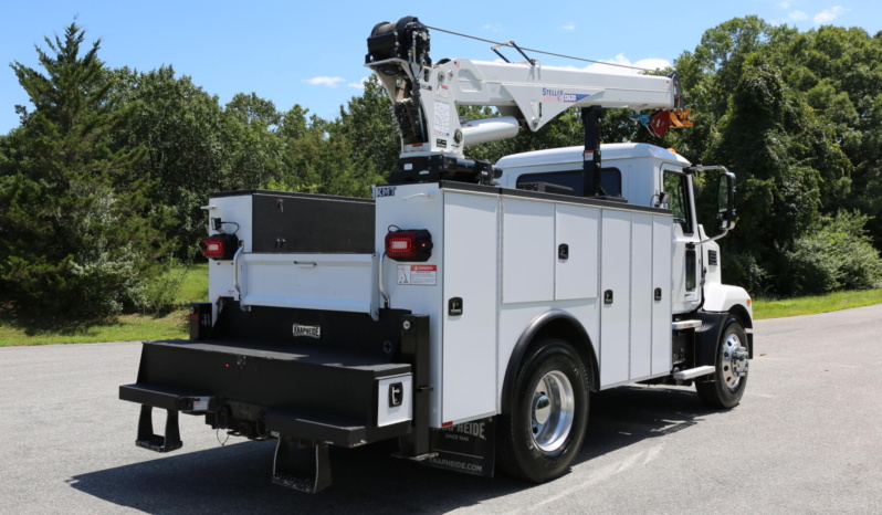 2024 Mack MD6 Mechanics Truck, Cummins Diesel, 80k Miles, 3500 Hours, Under CDL, Stellar 12630 Crane full