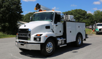 2024 Mack MD6 Mechanics Truck, Cummins Diesel, 80k Miles, 3500 Hours, Under CDL, Stellar 12630 Crane full