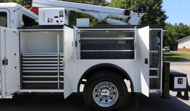 2024 Mack MD6 Mechanics Truck, Cummins Diesel, 80k Miles, 3500 Hours, Under CDL, Stellar 12630 Crane full
