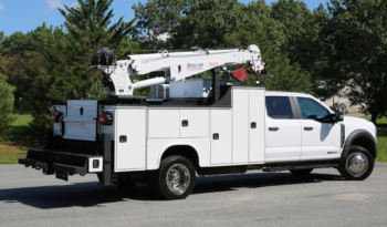 2024 Ford F550 Mechanics Truck, Diesel, 4×4, 64k Miles, Stellar 7621 Crane, Knapheide 11′ Service Body full