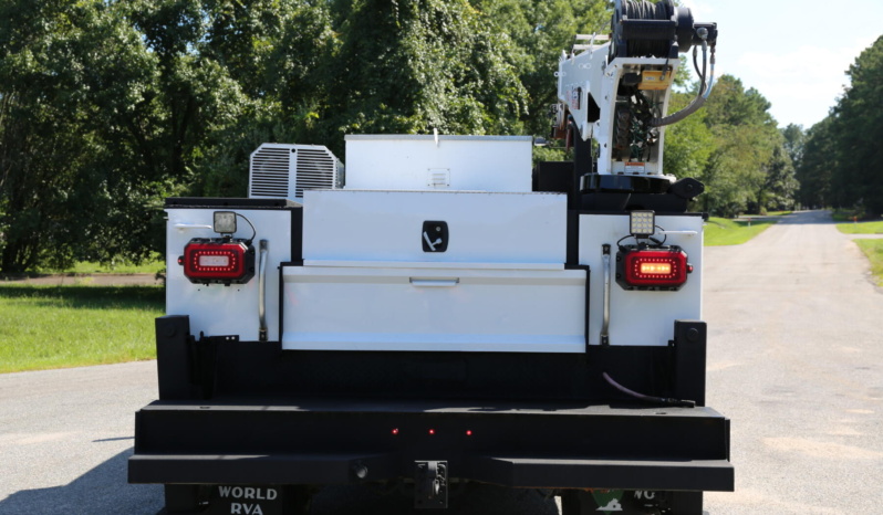 2024 Ford F550 Mechanics Truck, Diesel, 4×4, 64k Miles, Stellar 7621 Crane, Knapheide 11′ Service Body full