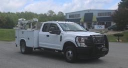 2020 Ford F350 Mechanics Truck, Extended Cab, 6.2 V8, 4WD, 7k Miles, Liftmoore 3600lbs Crane, 1 Owner