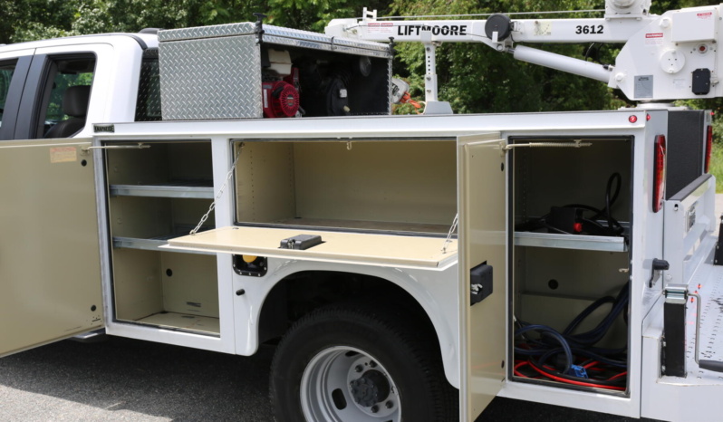 2020 Ford F350 Mechanics Truck, Extended Cab, 6.2 V8, 4WD, 7k Miles, Liftmoore 3600lbs Crane, 1 Owner full