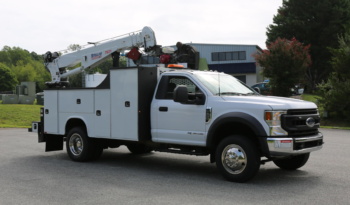 2021 Ford F600 Mechanics Truck, Stellar 7621 Crane, 150k Miles, 6.7 Powerstroke Diesel full