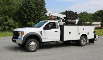 2021 Ford F600 Mechanics Truck, Stellar 7621 Crane, 150k Miles, 6.7 Powerstroke Diesel full