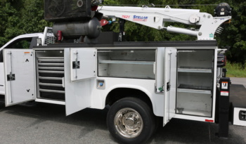 2021 Ford F600 Mechanics Truck, Stellar 7621 Crane, 150k Miles, 6.7 Powerstroke Diesel full