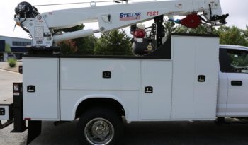 2021 Ford F600 Mechanics Truck, Stellar 7621 Crane, 150k Miles, 6.7 Powerstroke Diesel full