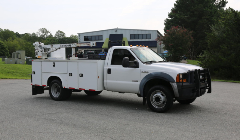 2006 Ford F450 Service Truck, Liftmoore 3200 Crane, 6.0 Diesel, 11′ Mechanics Bed, 233k Miles full
