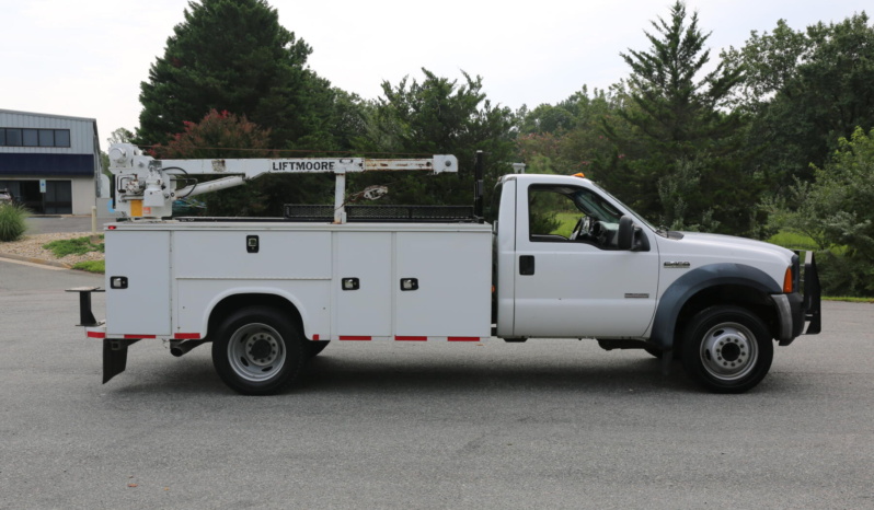 2006 Ford F450 Service Truck, Liftmoore 3200 Crane, 6.0 Diesel, 11′ Mechanics Bed, 233k Miles full